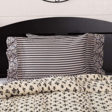 Elysee Standard Pillow Case Set of 2 - 21x30 VHC Brands - The Fox Decor